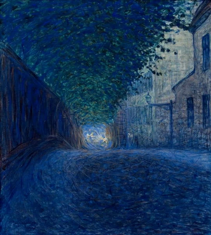 Eugène Jansson - Al crepuscolo, Thiel Gallery, Stockholm